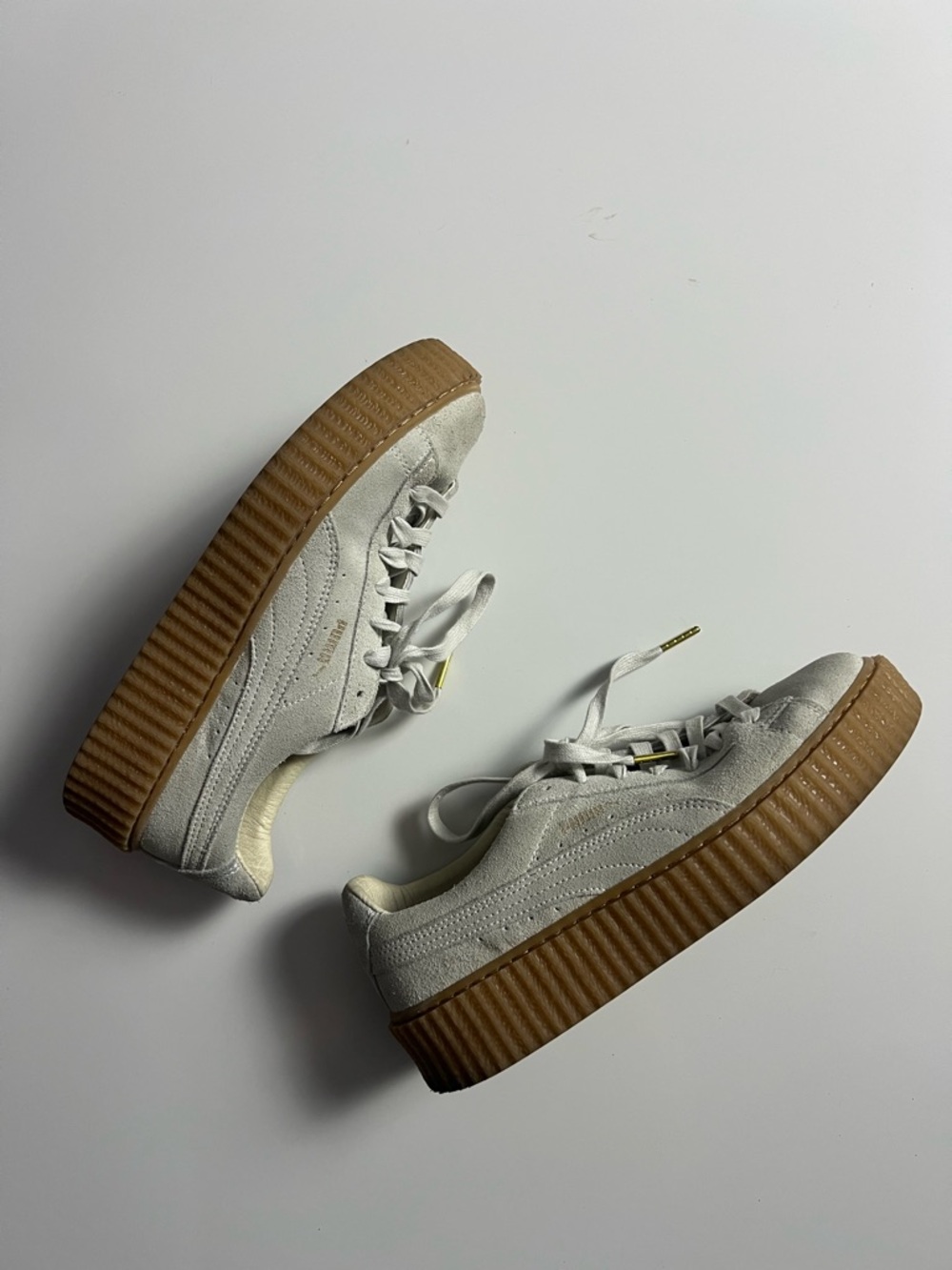 PUMA Fenty Suede Creepers Sneakers, Size Women’s 10